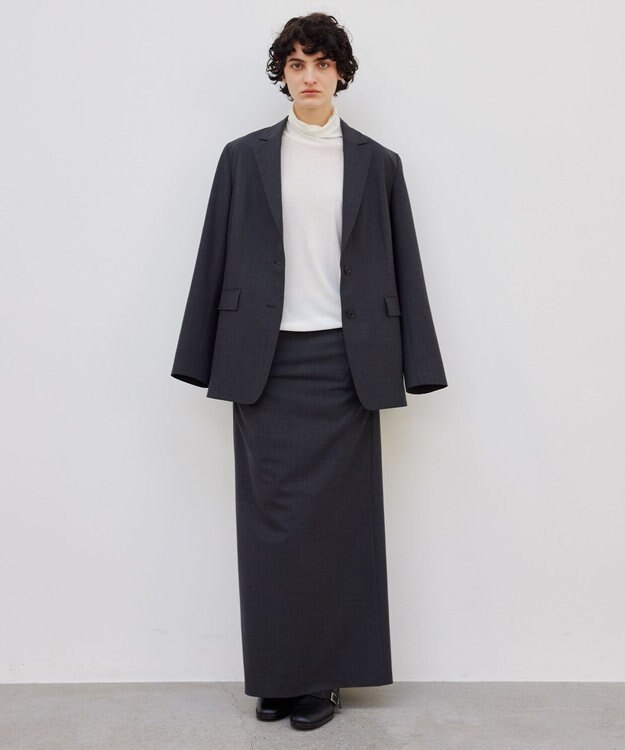 BEIGE， LAVAL / マキシスカート C.Gray