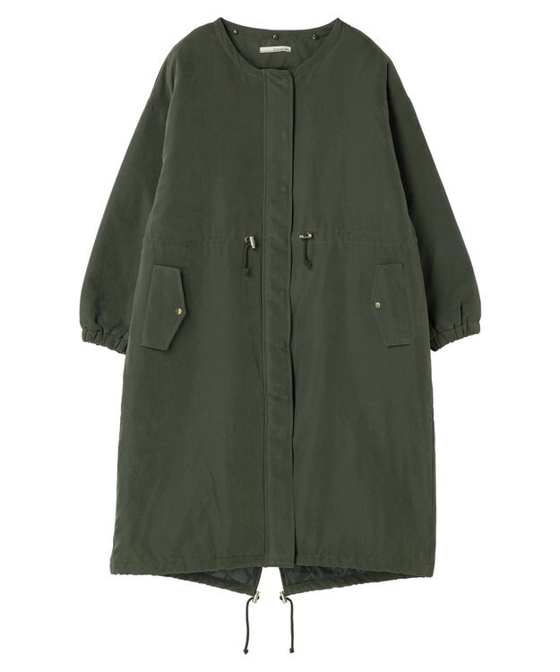 Green Parks ・ＥＬＥＮＣＡＲＥ　ＤＵＥ　中綿モッズロングコート Khaki