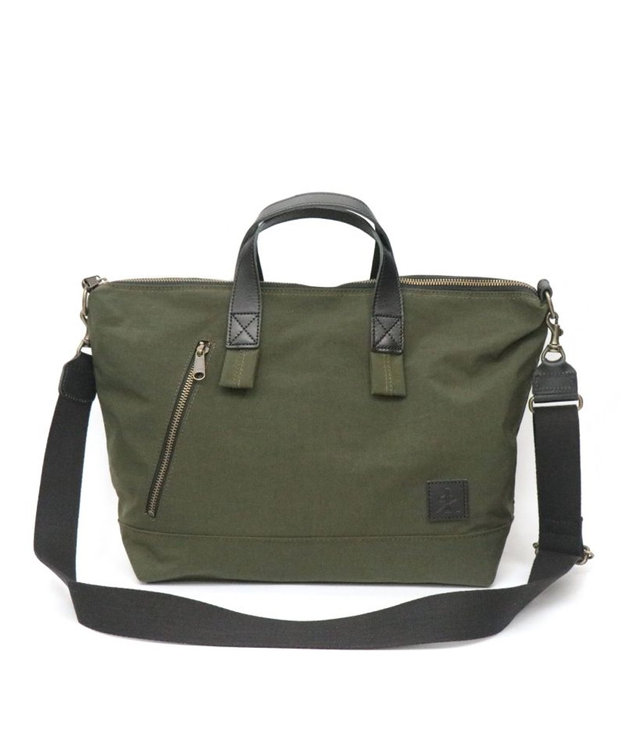 Regalo Felice 【A4サイズ対応 / 2way】天ファスナートート / REGALO KA(カーキ)