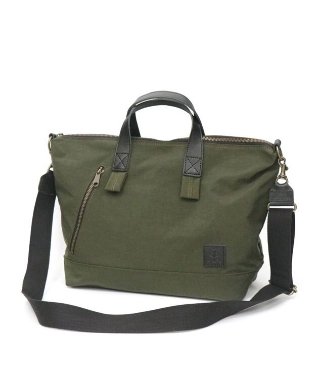 Regalo Felice 【A4サイズ対応 / 2way】天ファスナートート / REGALO KA(カーキ)