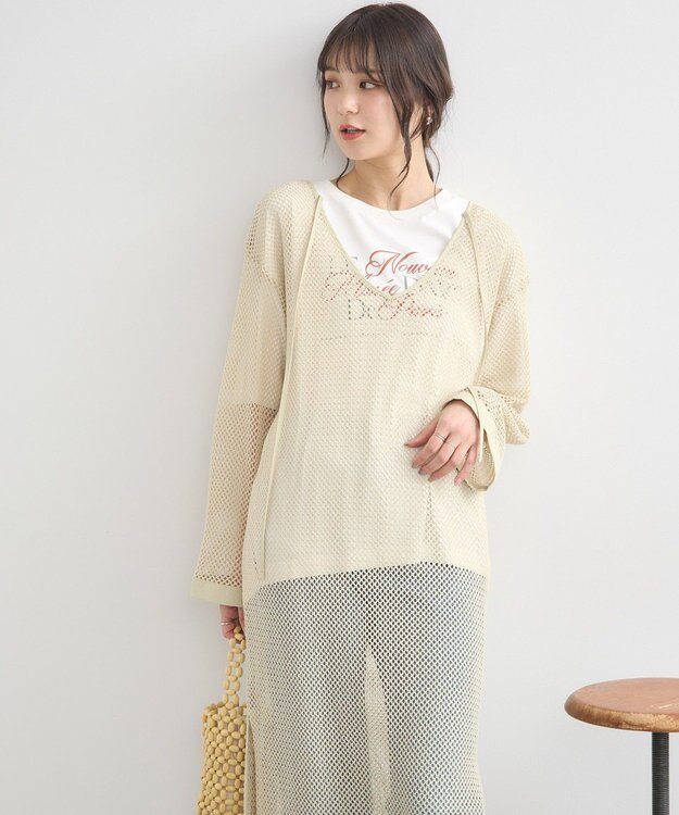 peas メッシュレイヤードワンピース メッシュレイヤードワンピース / GRACE CONTINENTAL | GRACE