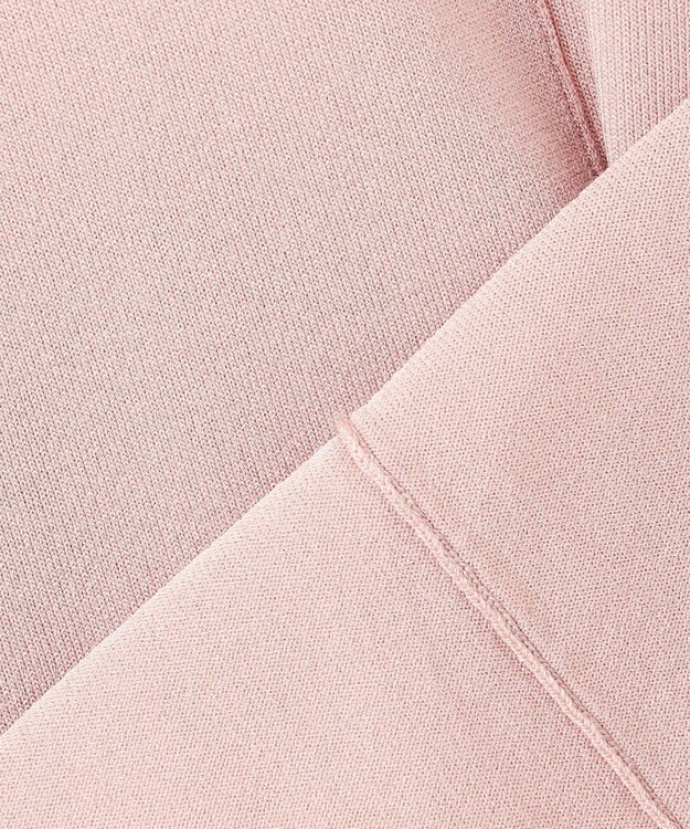 ICB L 【洗える】シンセティックハイゲージ Vネックニット ピンク系⁅WEB限定]