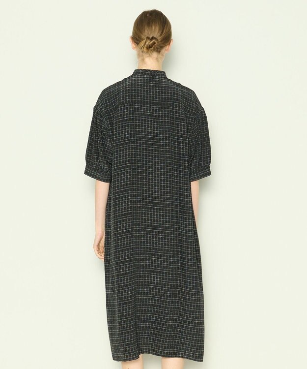 JOSEPH 【洗える】アクロスプリント　ドレス Black