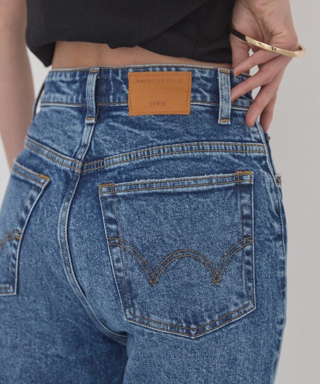 AMERICAN HOLIC 【EDWIN別注】フレアデニム Medium Indigo