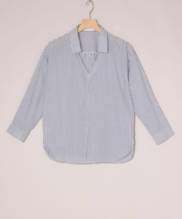 ONWARD Reuse Park 【any SiS】ブラウス春夏 ネイビー