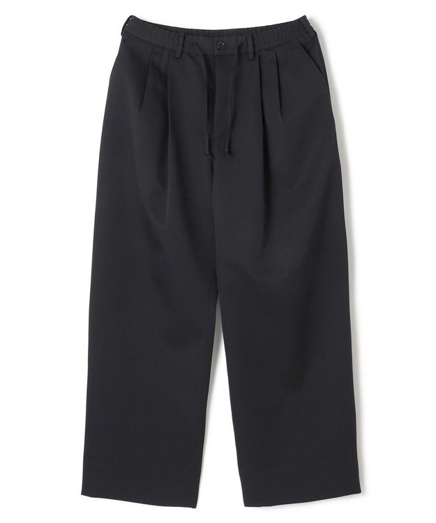 JOSEPH HOMME 【HIGH GRADE LINE】ションヘルギャバジン  /   WAVE 2TUCK ブラック系