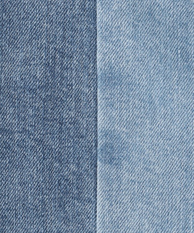 GRACE CONTINENTAL カットオフスリムデニムパンツ サックス