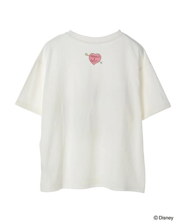 Green Parks ドナルドダック９０ｔｈ／アクセ風プリントＴＥＥ Off White