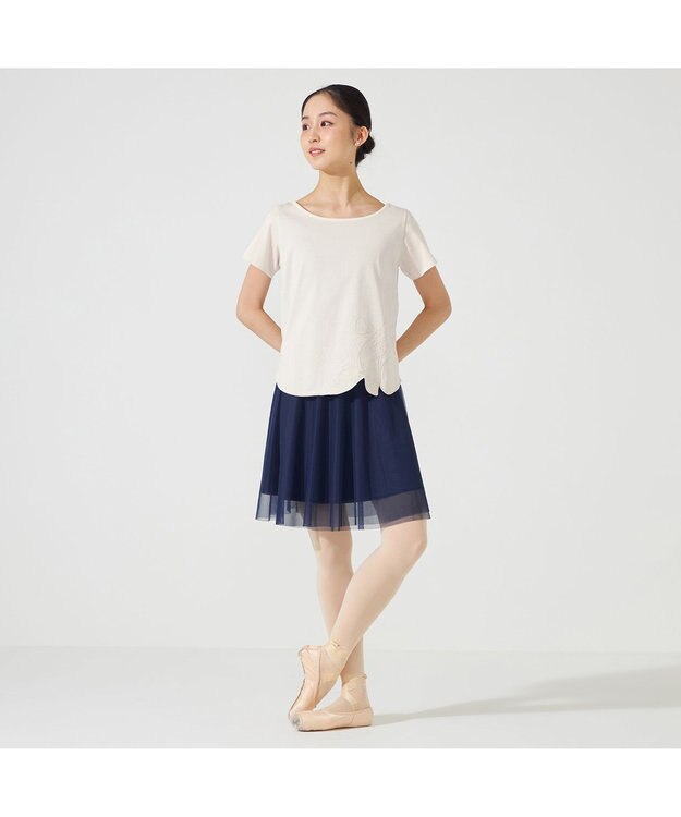 Chacott Tシャツ オフホワイト