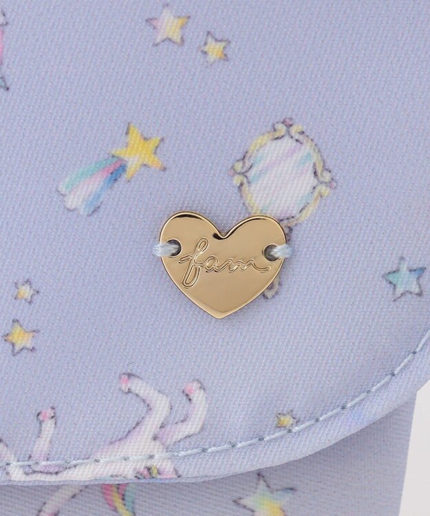 ANY KIDS 夢カワ ポケット ポシェット サックスブルー