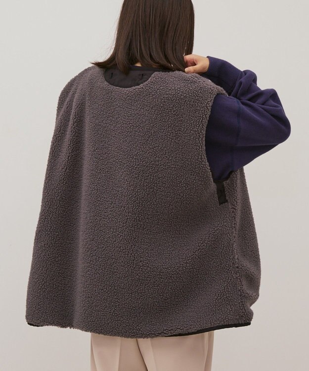 AMERICAN HOLIC 3WAYライナー付きモッズコート Black