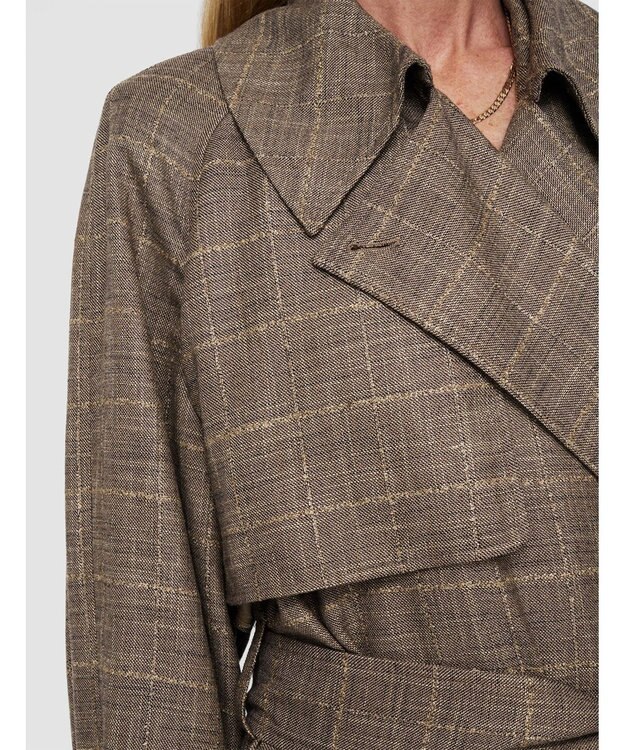 JOSEPH ウールバンブー　ロングコート Escargot Mel