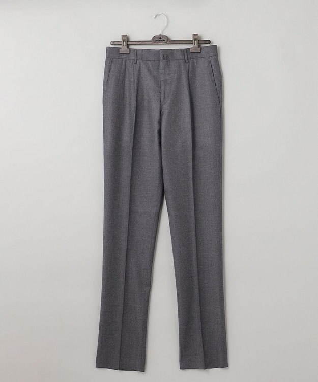 GOTAIRIKU 【尾州】サキソニーストレッチ パンツ＿1タック ライトグレー系