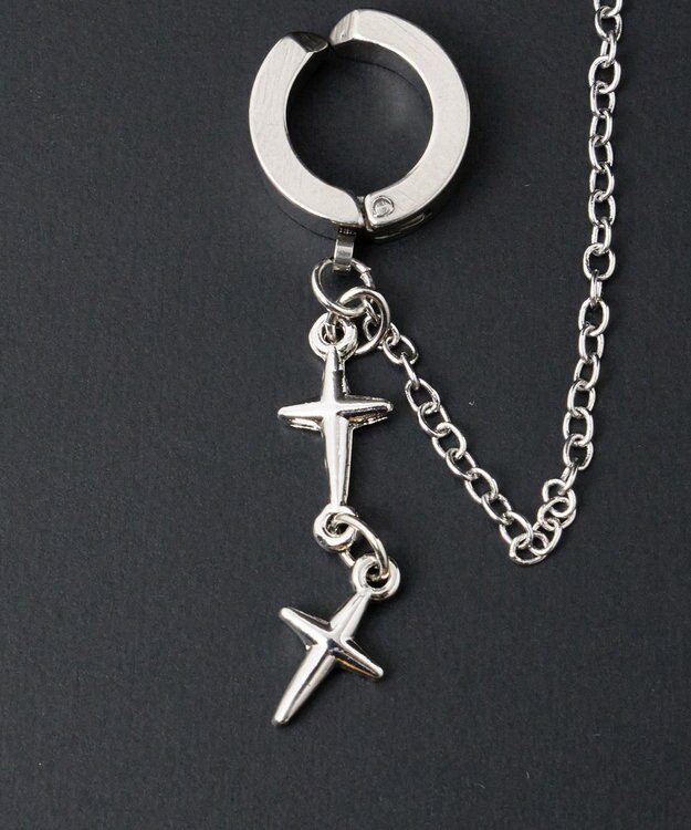 WEGO Ｍカフデザインイヤリング 柄1