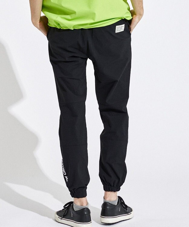 PW CIRCULUS 【機能性素材 TM ICE 使用】パンチング パンツ ブラック系