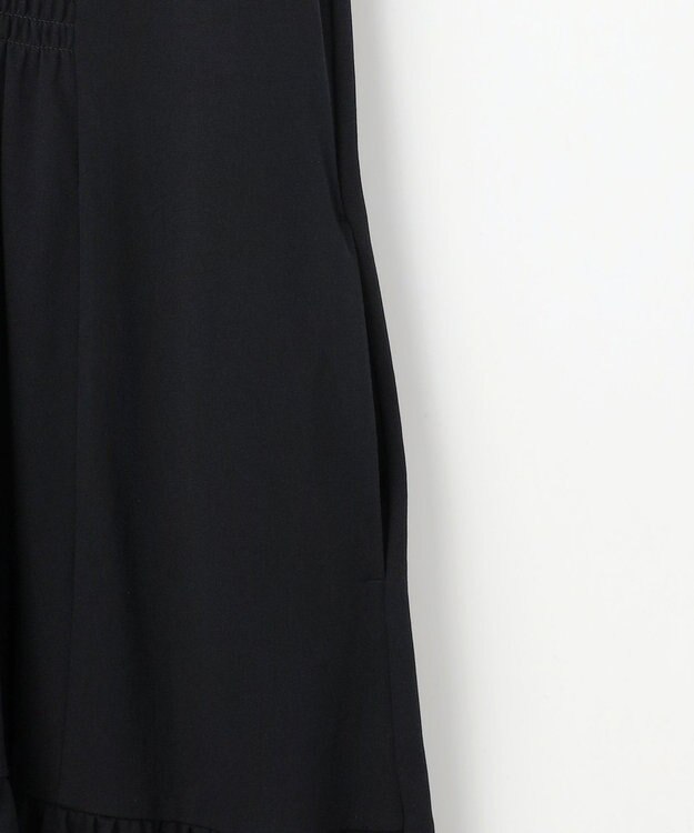 組曲 【先行予約・WEB限定】サマージャージー ティアードワンピース ブラック系