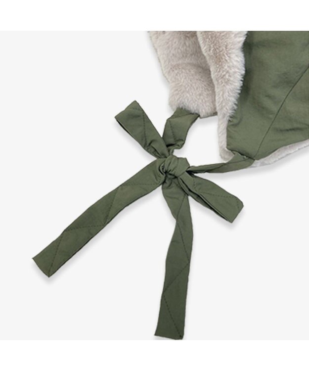 林八百吉商店 un chapeau  中綿ボンネット カーキ