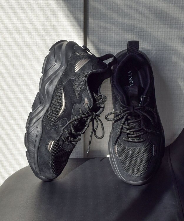 Bridget Birkin 【VINCULUM】スエードコンビ厚底スニーカー ブラック