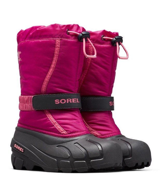 SOREL SOREL/ 【KIDS】ユースフルーリー ブーツ /ソレル Deep Blush、 Tropic Pink