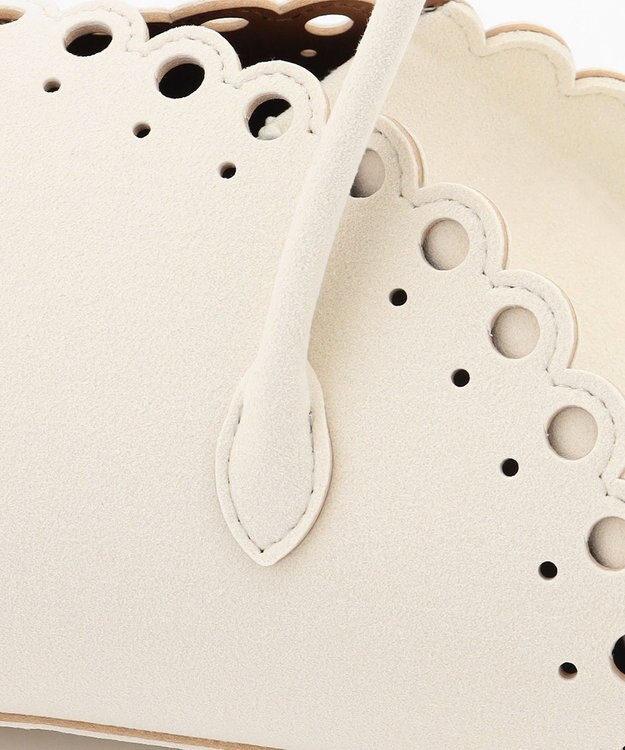 BEIGE， 【一部店舗限定】MARY AL TERNA / ENSOU ウルトラスエードハンドバック Ivory