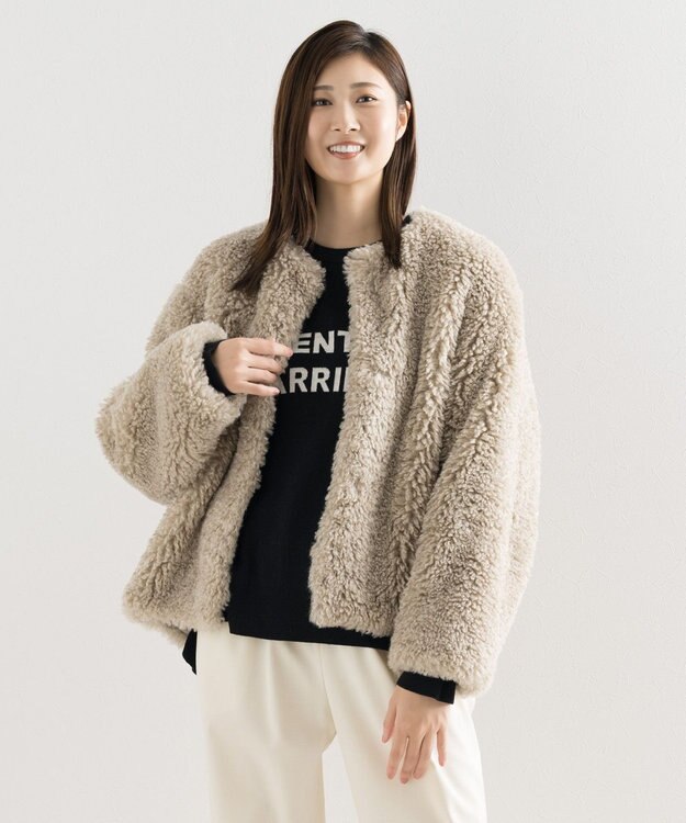 ONWARD Reuse Park 【UNFILO】コート秋冬 ベージュ