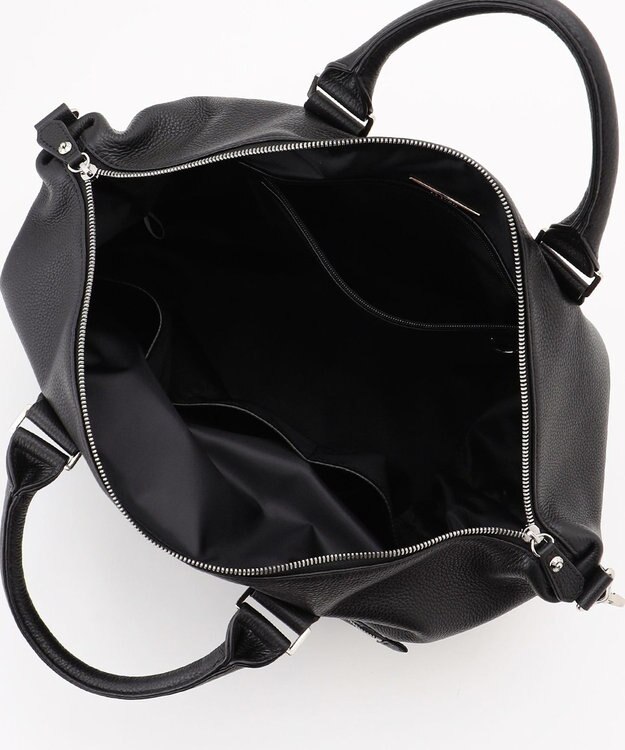 JOSEPH HOMME 【LEON 掲載】オールレザーシュリンク　BOSTON BAG ブラック系