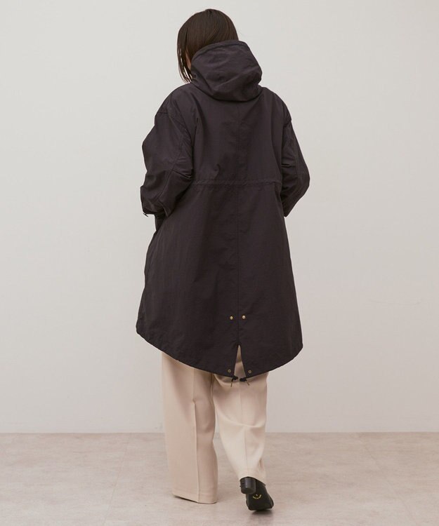 AMERICAN HOLIC 3WAYライナー付きモッズコート Black