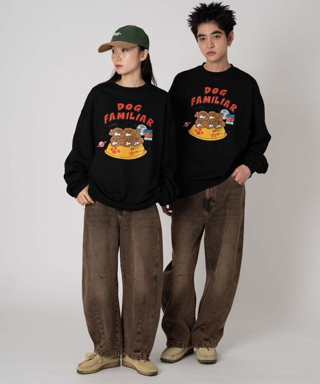 WEGO 【ユニセックス着用ITEM/SMLサイズ展開】アソートグラフィックプルオーバー（2） 柄18