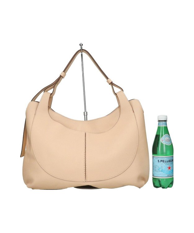 INTER-CHAUSSURES 【LORISTELLA】ソフトフィット通勤バッグ ライトベージュ