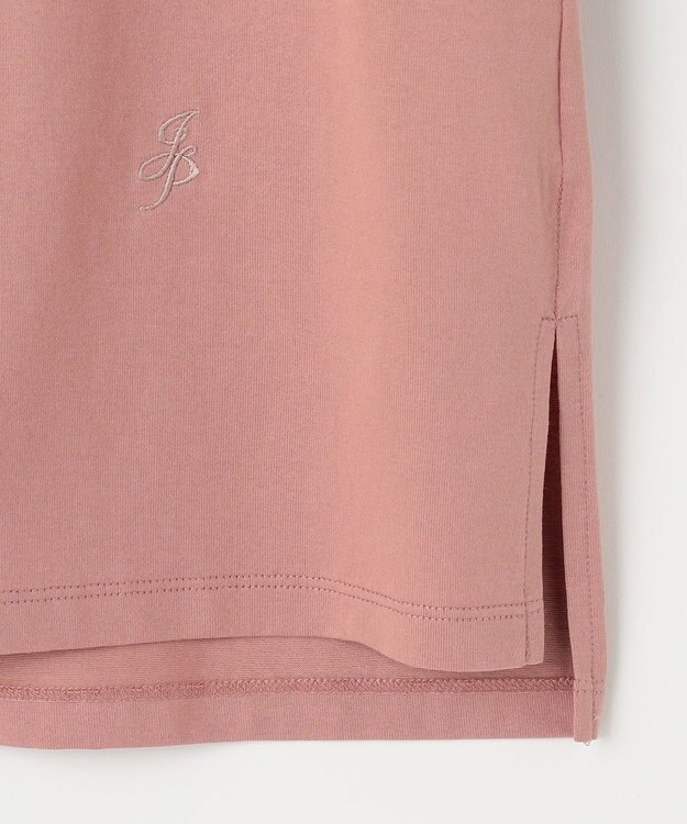 J.PRESS LADIES S ロゴ Tシャツ ローズピンク系