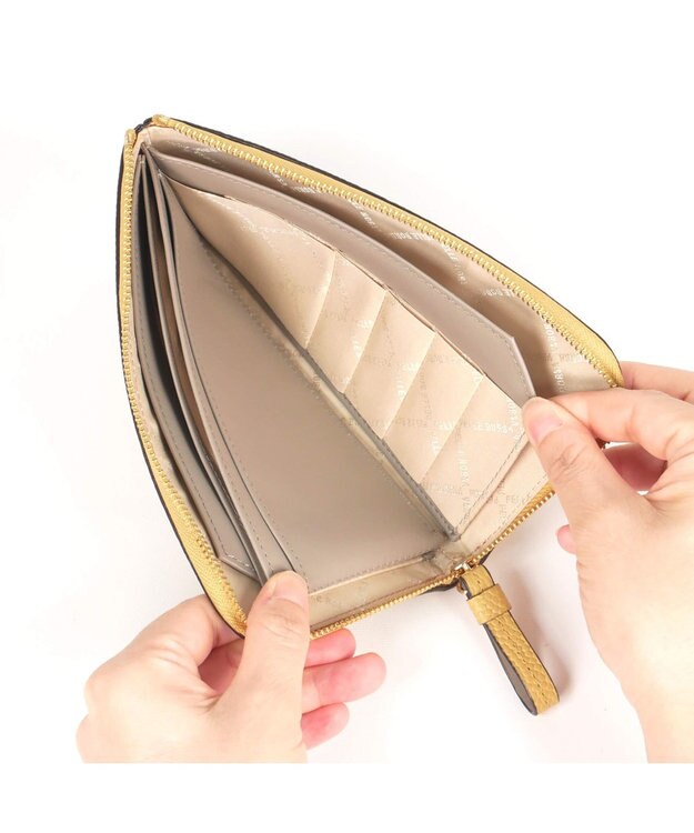 PELLE BORSA 短い長財布 Fine Goods フィーネグッズ 5443 エクルベージュ