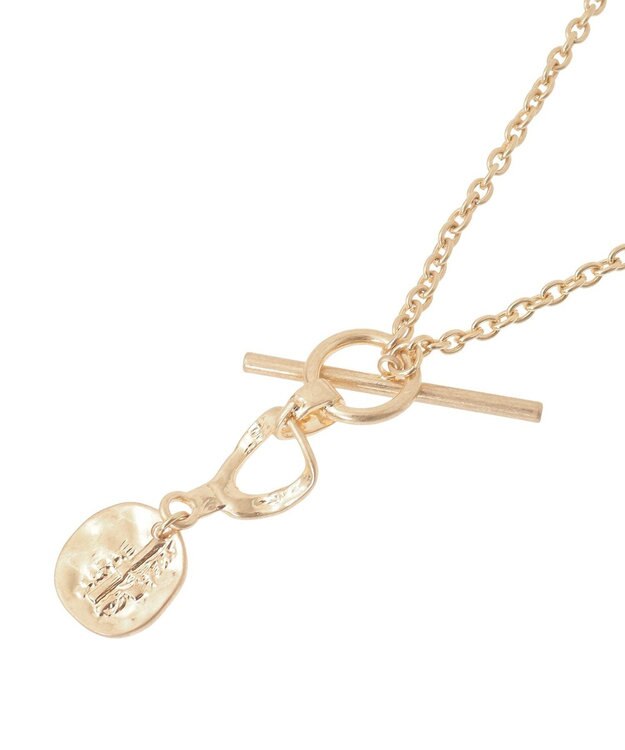AMERICAN HOLIC コインモチーフ マンテルネックレス Gold