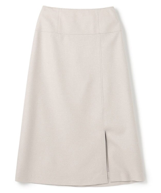 JOSEPH  ウールシルクネップ　ラップ風スカート Parchment