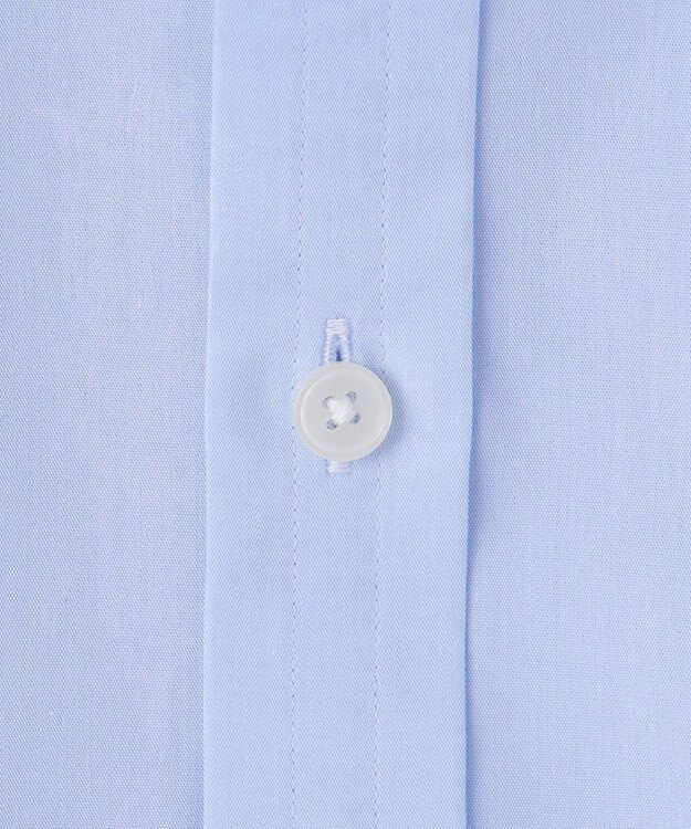 GOTAIRIKU 【形態安定】PREMIUMPLEATS_レギュラーカラー 通年ドレスシャツ サックスブルー系