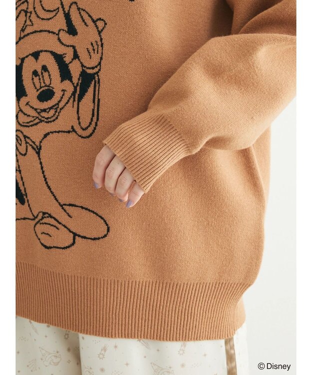 Green Parks ＦＡＮＴＡＳＩＡ／ジャガードニットプルオーバー Brown