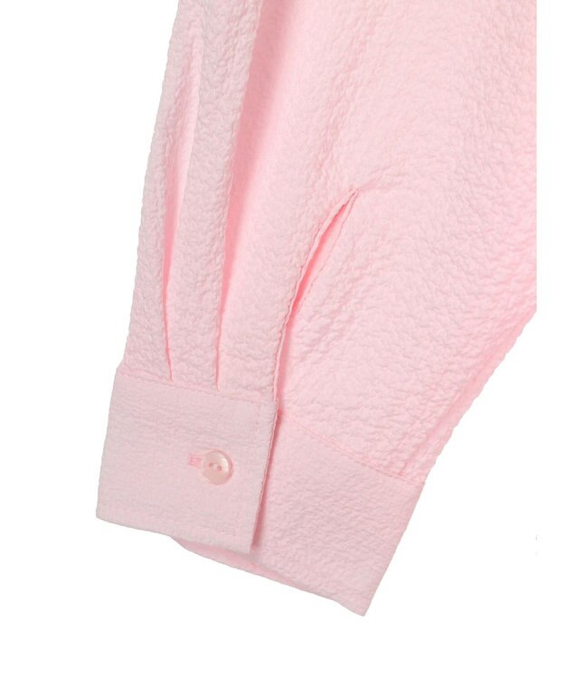 earth music&ecology ダブルカラーシャツ Pink