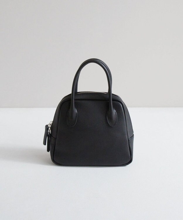 TIDEWAY MOSS グリッド ボストンバッグ XS ブラック