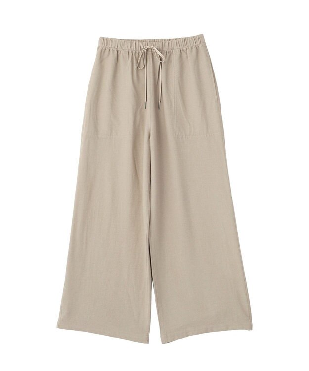 AMERICAN HOLIC 【マルチ機能】ベイカーリラックスパンツ Beige