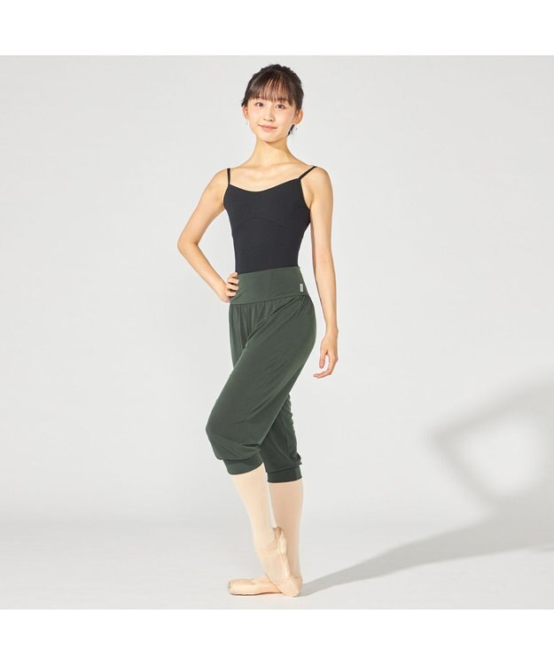 Chacott バレエパンツ ボトルグリーン
