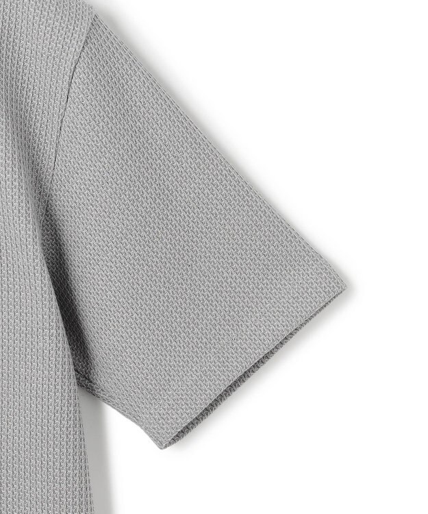 JOSEPH HOMME 【新型】メランジクロスジャージー　ポロシャツ ライトグレー系