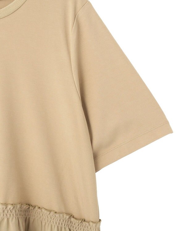 Green Parks 裾ドッキングプルオーバー Beige