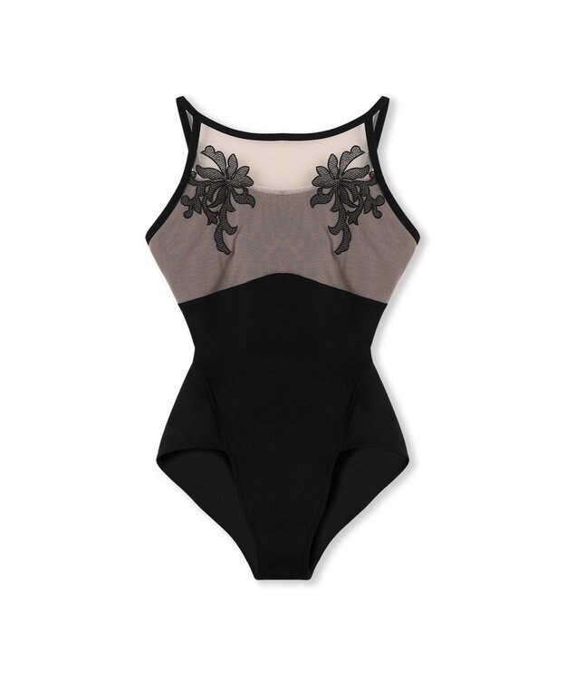 Chacott キャミソールレオタード ブラック