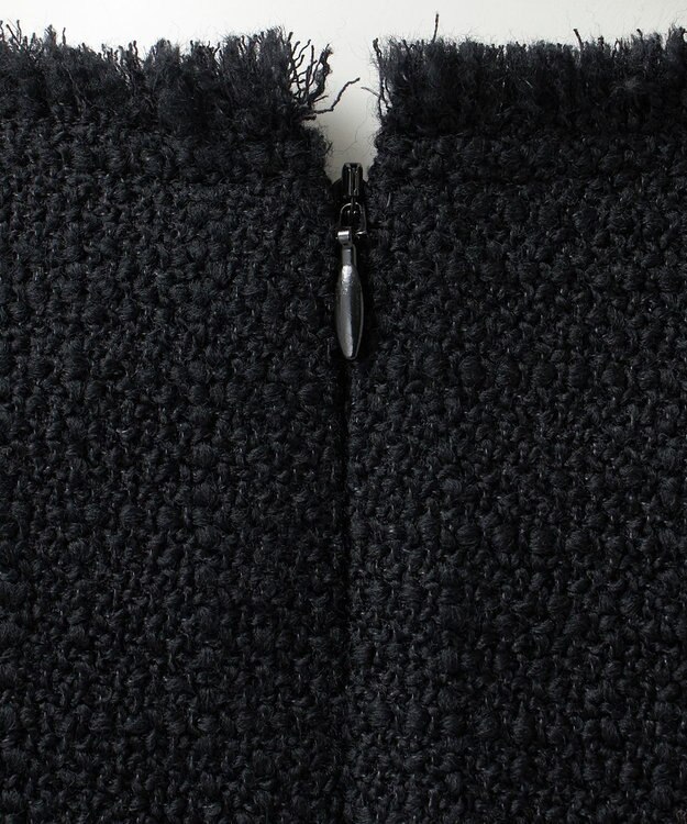 23区 S 【R(アール)】プリペラツイード ワンピース ブラック系