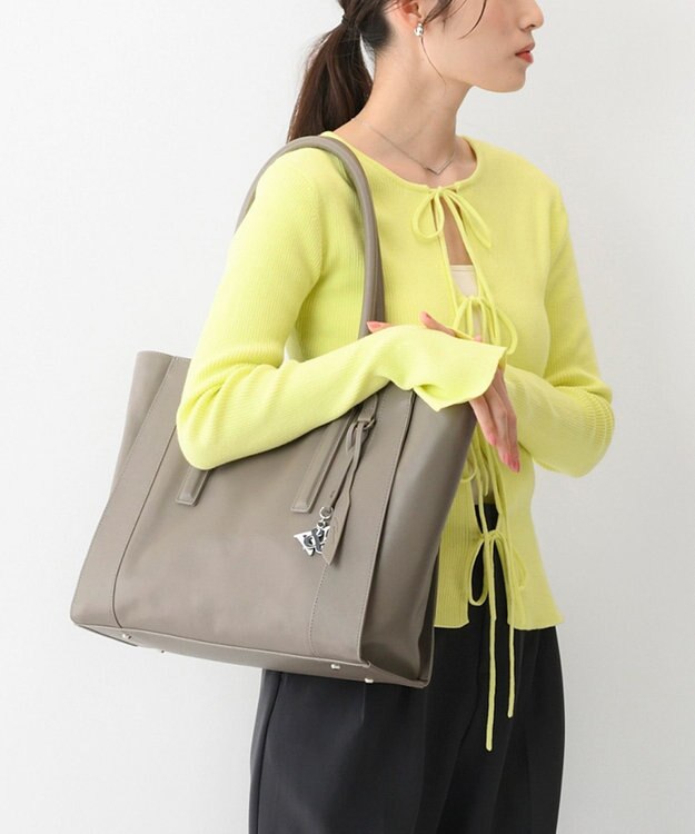 ACE BAGS & LUGGAGE W&.Day/Night グルマンキー レザートート A4サイズ 13.3インチPC収納 19001 ダブルアンドデイナイト グレージュ