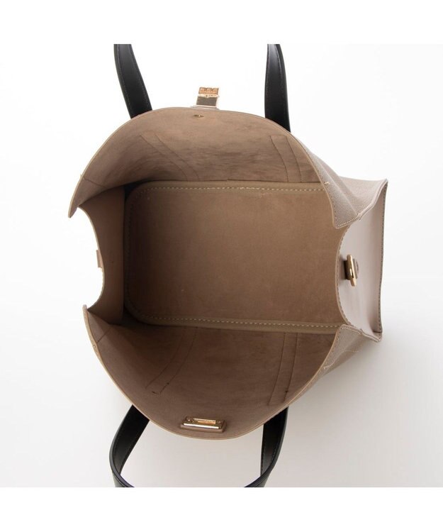 UNBILLION カシュカシュ cachecache / ワンハンドルバッグ付きトップひねりトート OKMIX