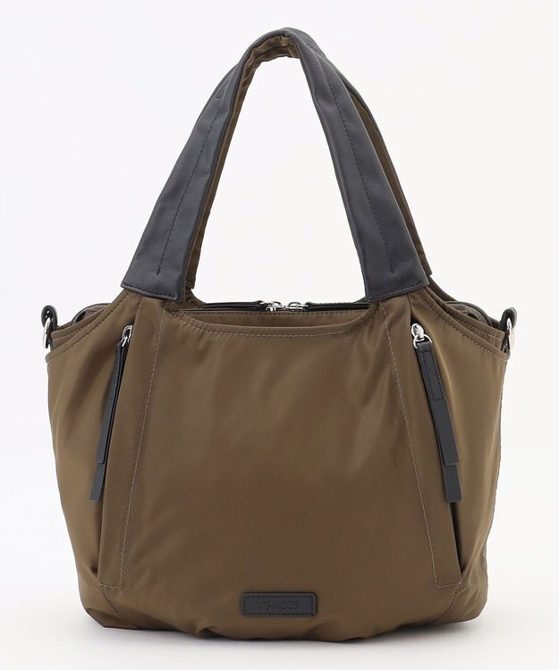 Y'SACCS ふんわりラウンド2WAYトート Sサイズ カーキ