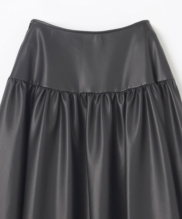 NAVE 【Nave】ヴィーガンレザー スカート ブラック系