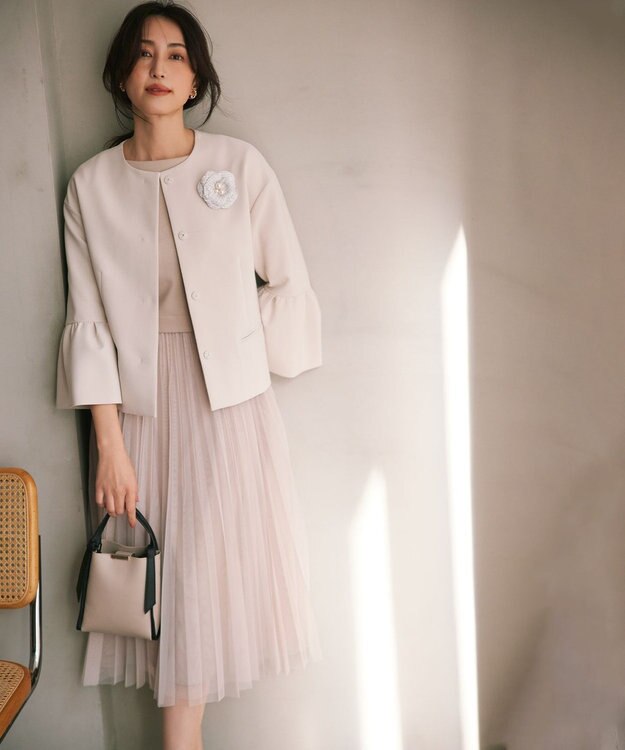 組曲 ノットデザイン バッグ Mini ライトグレー系