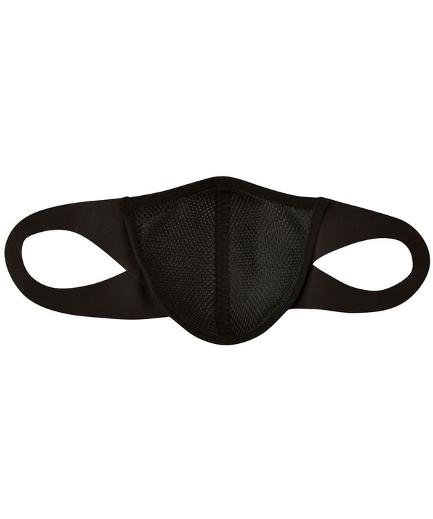 CW-X 【UNISEX】スポーツマスク　息がしやすい３D設計　フィットしやすいノーズワイヤー　メッシュ　/ワコール　HYR701 ブラック