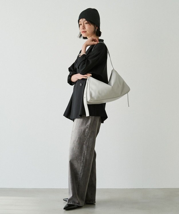 russet トライアングルショルダーバッグ(CE-1675) L.Gray